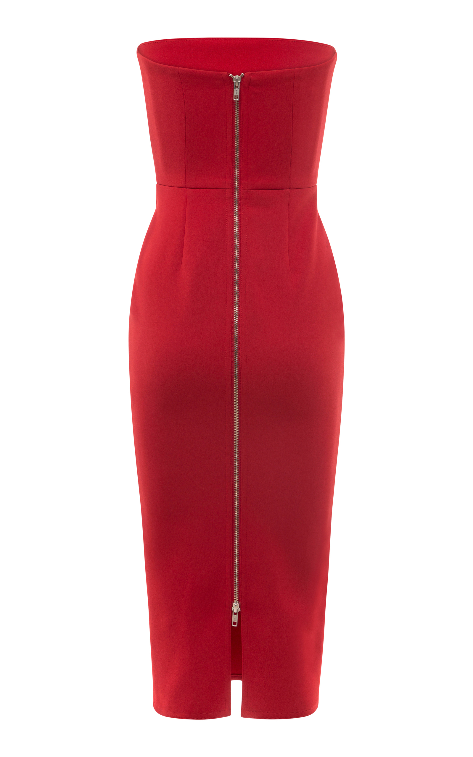 strapless open back dress Bikini Gown in Sequin main image 1