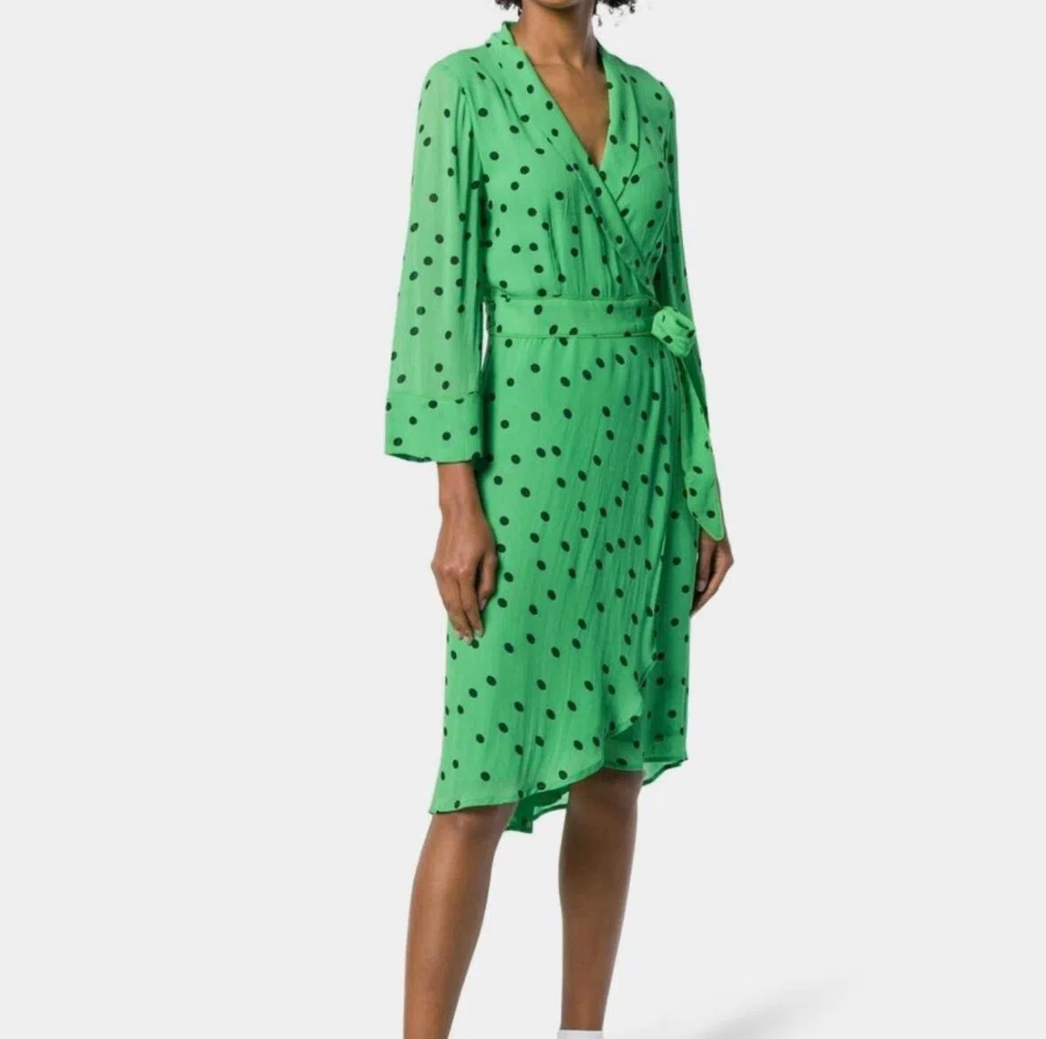 Ganni Polka Dot Wrap Dress size 40 | The Volte Ganni Polka Dot Wrap Dress size 40 | The Volte