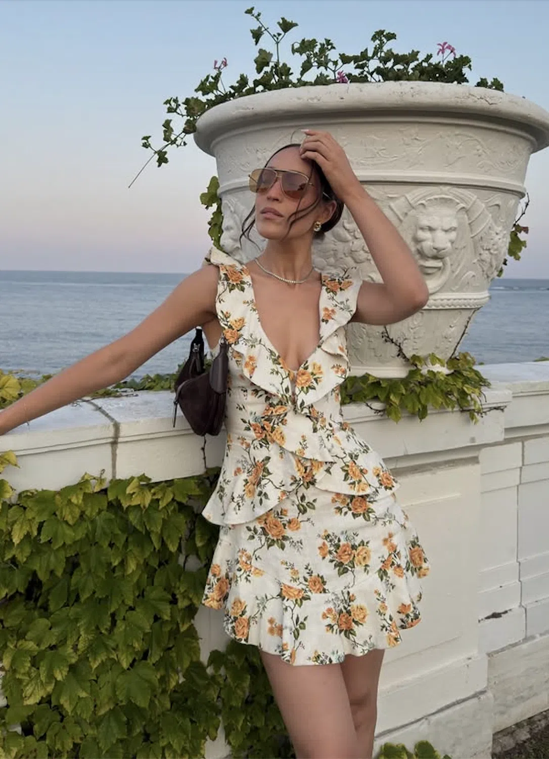 Zimmermann Golden Flutter Mini Dress Size 1 / AU 10 / M | The Volte
