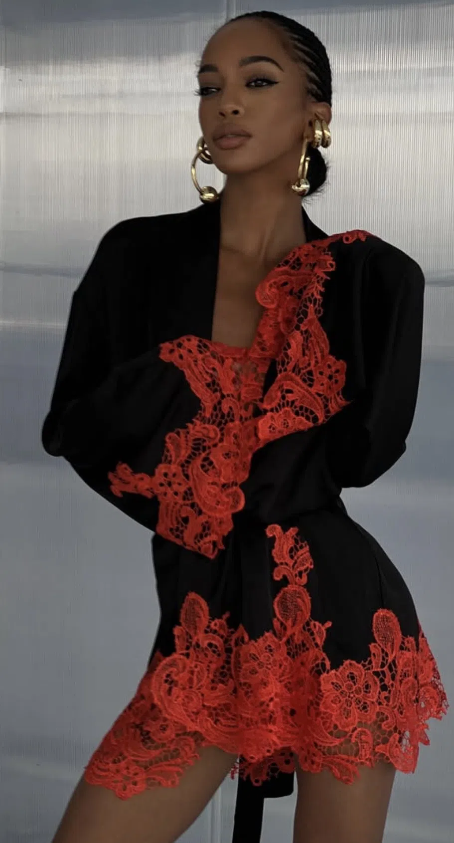 mesh sleeve black dress Bebe Women's Mesh Inset Long Sleeve Midi Dress