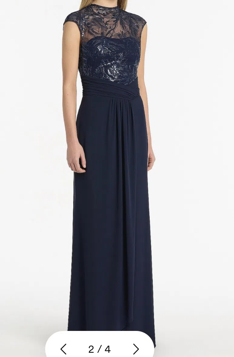 House of CB Mahalia Mini Dress Navy Size AU 4 | The Volte