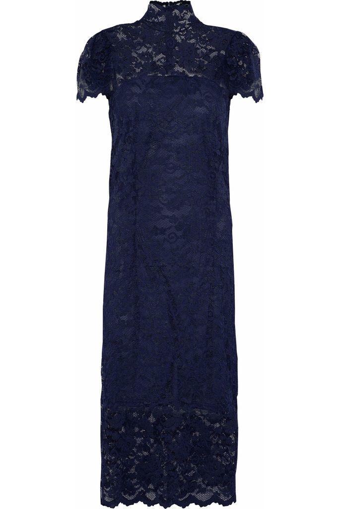 Ganni Flynn Stretch-Lace Turtleneck Dress size 6 | The Volte Ganni Flynn Stretch-Lace Turtleneck Dress size 6 | The Volte