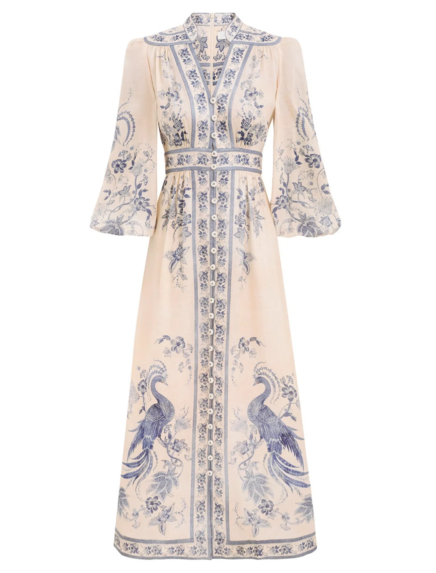 Zimmerman Lucky Plunge Midi Dress Size 0 / AU 8 | The Volte Zimmerman Lucky Plunge Midi Dress Size 0 / AU 8 | The Volte