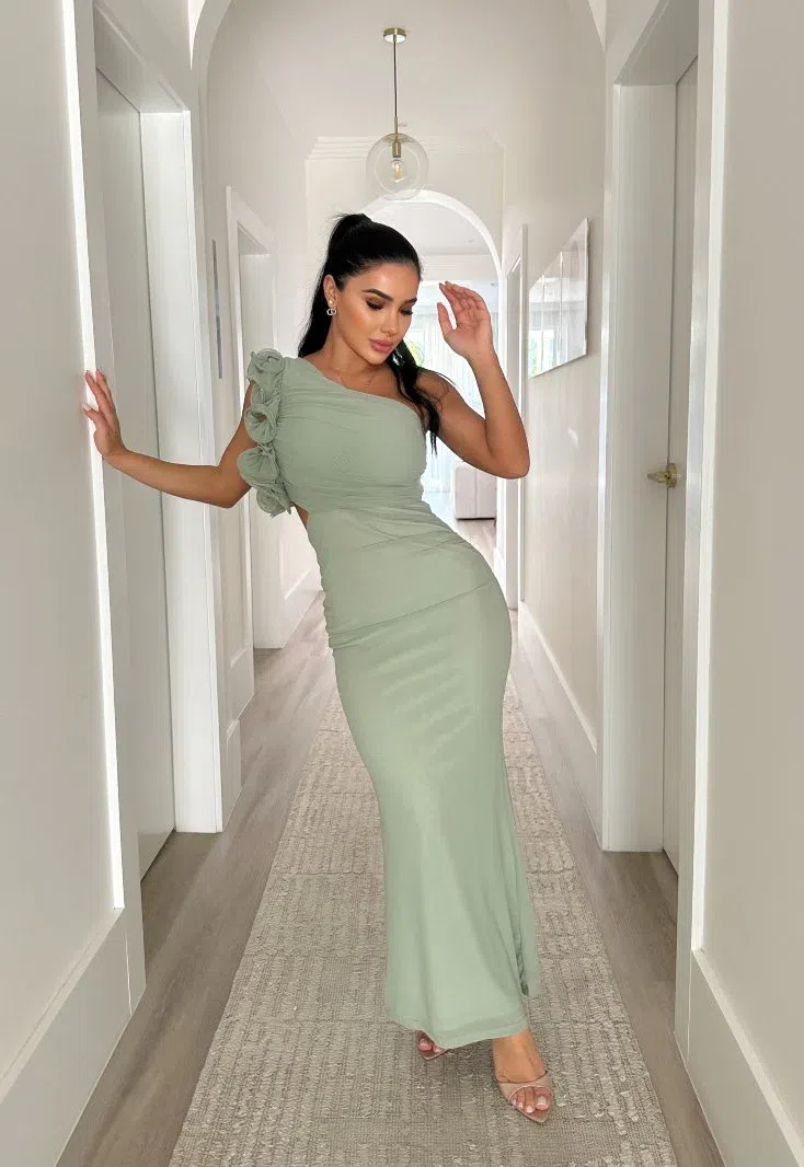 Elle Zeitoune William Gown Emerald Green 10 | The Volte Elle Zeitoune William Gown Emerald Green 10 | The Volte
