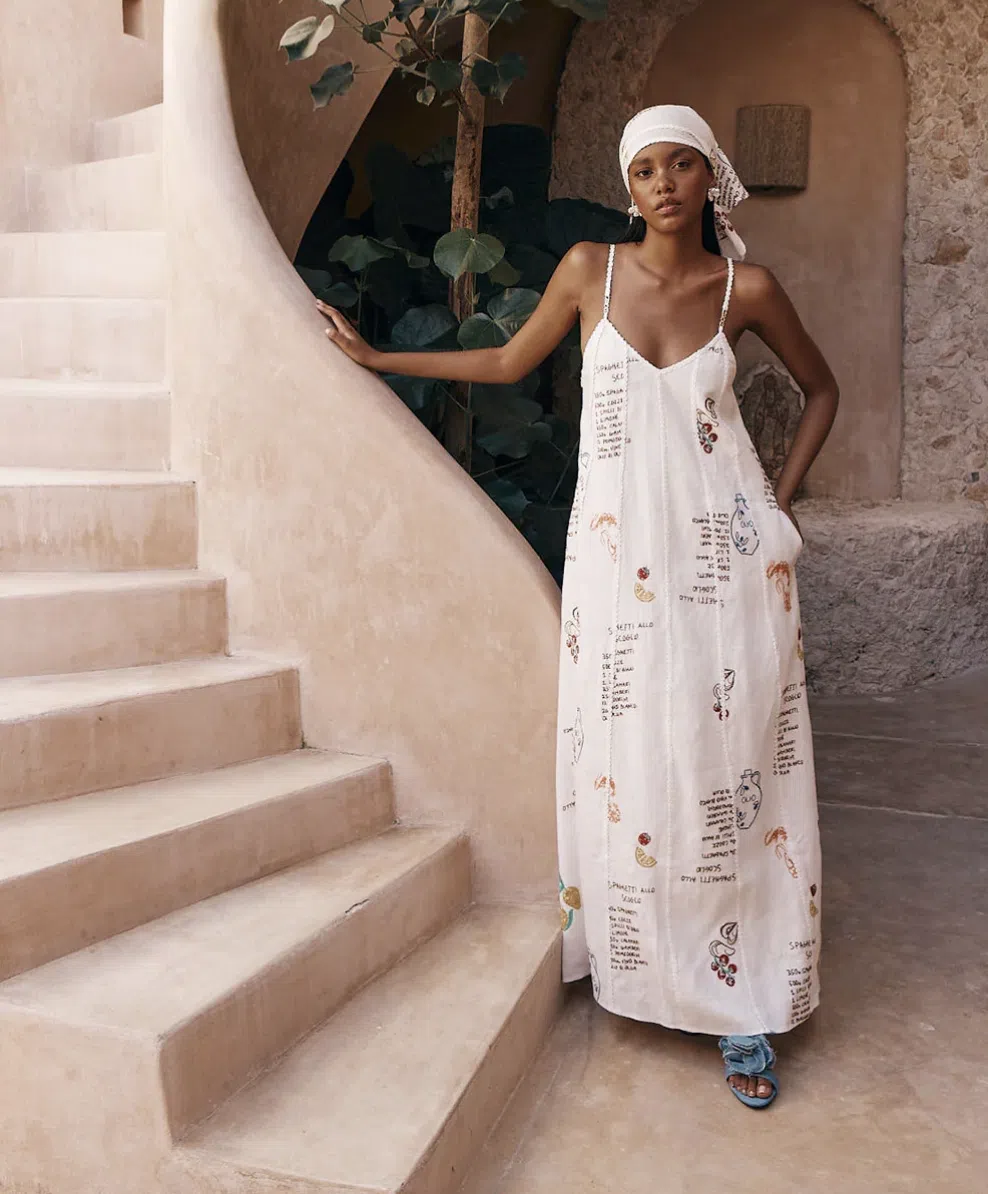 Elle Zeitoune Tango Dress White Size 6 | The Volte