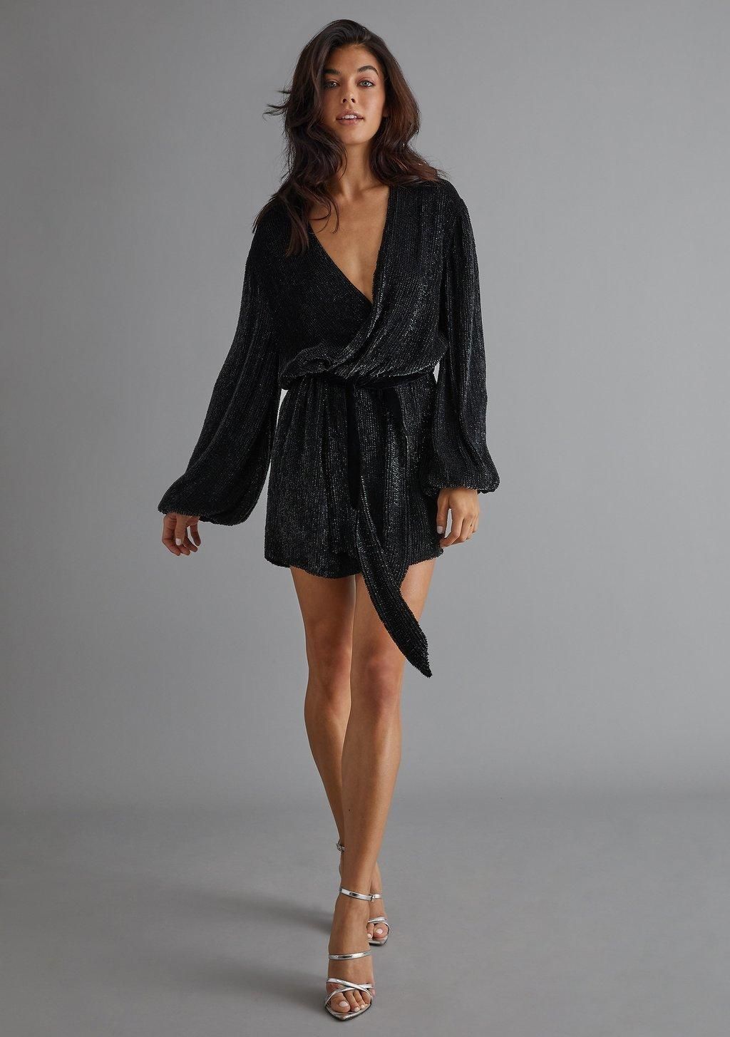 Retrofete Gabrielle Robe Black Size XS