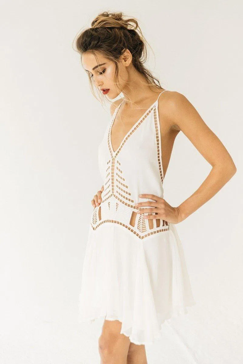 Manning Cartell MVP Polo Knit Dress White Size 6 | The Volte