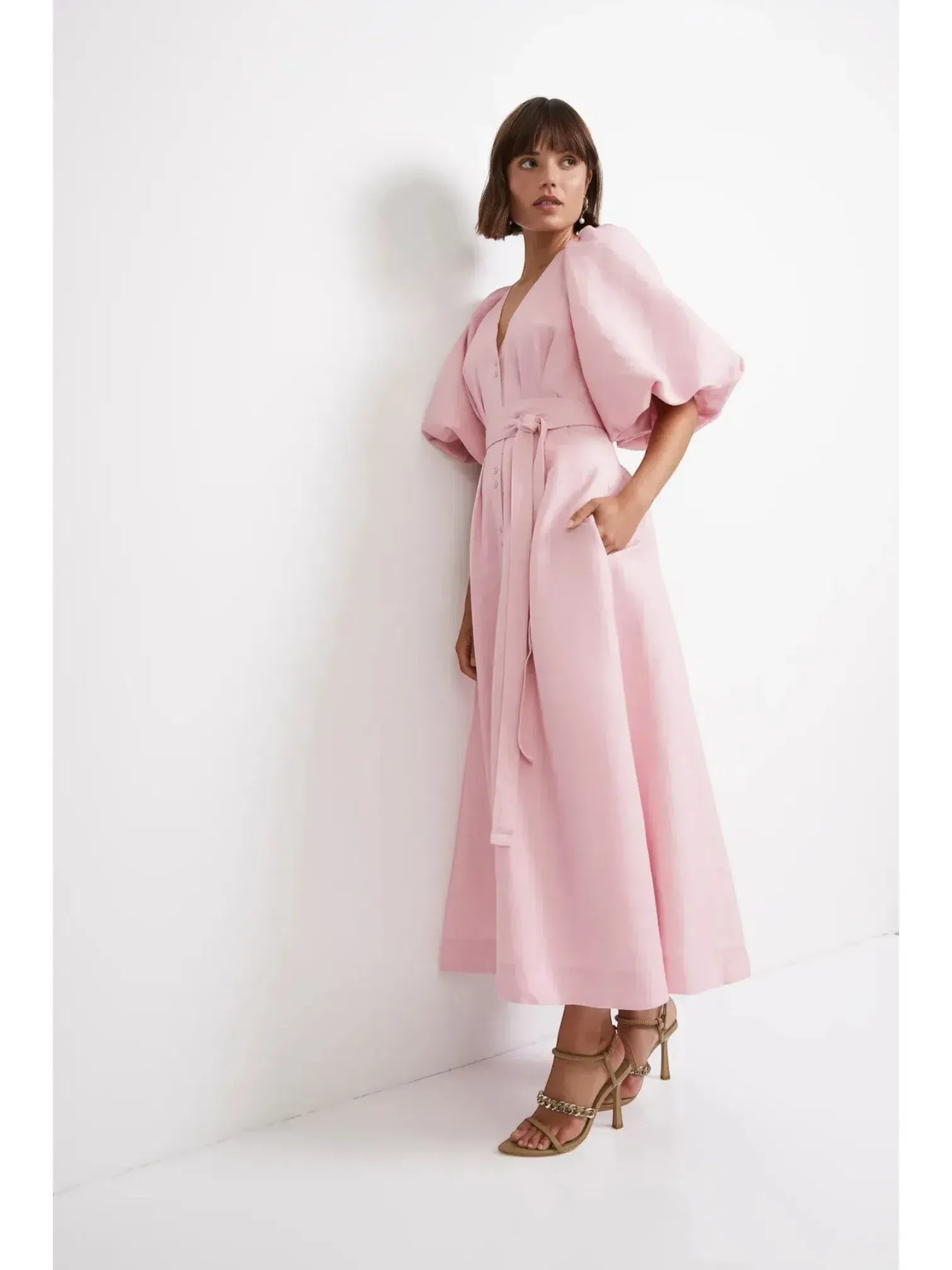 aje evermore midi dress Aje - AJE