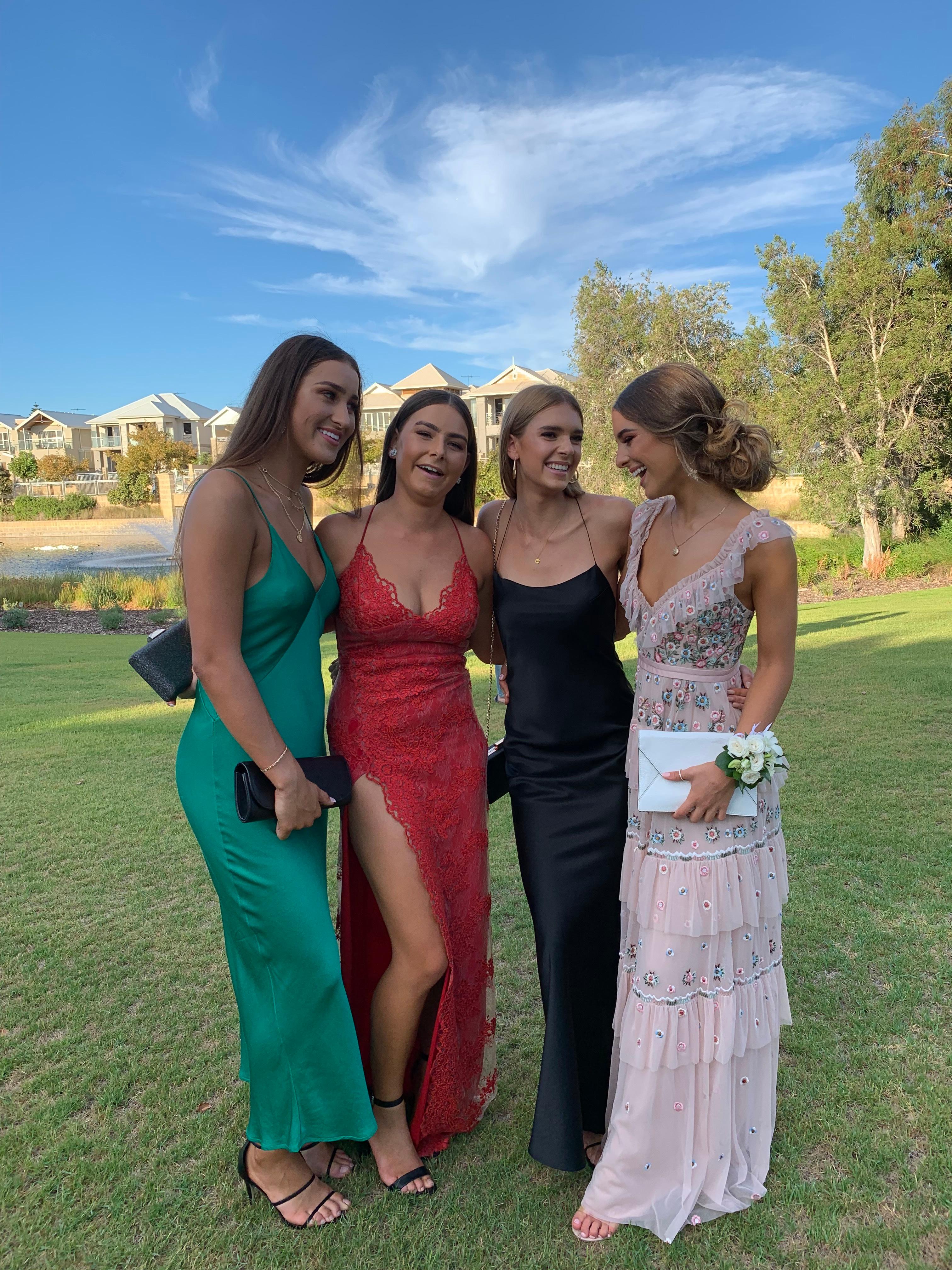 Natalie Rolt Topaz Gown - Black