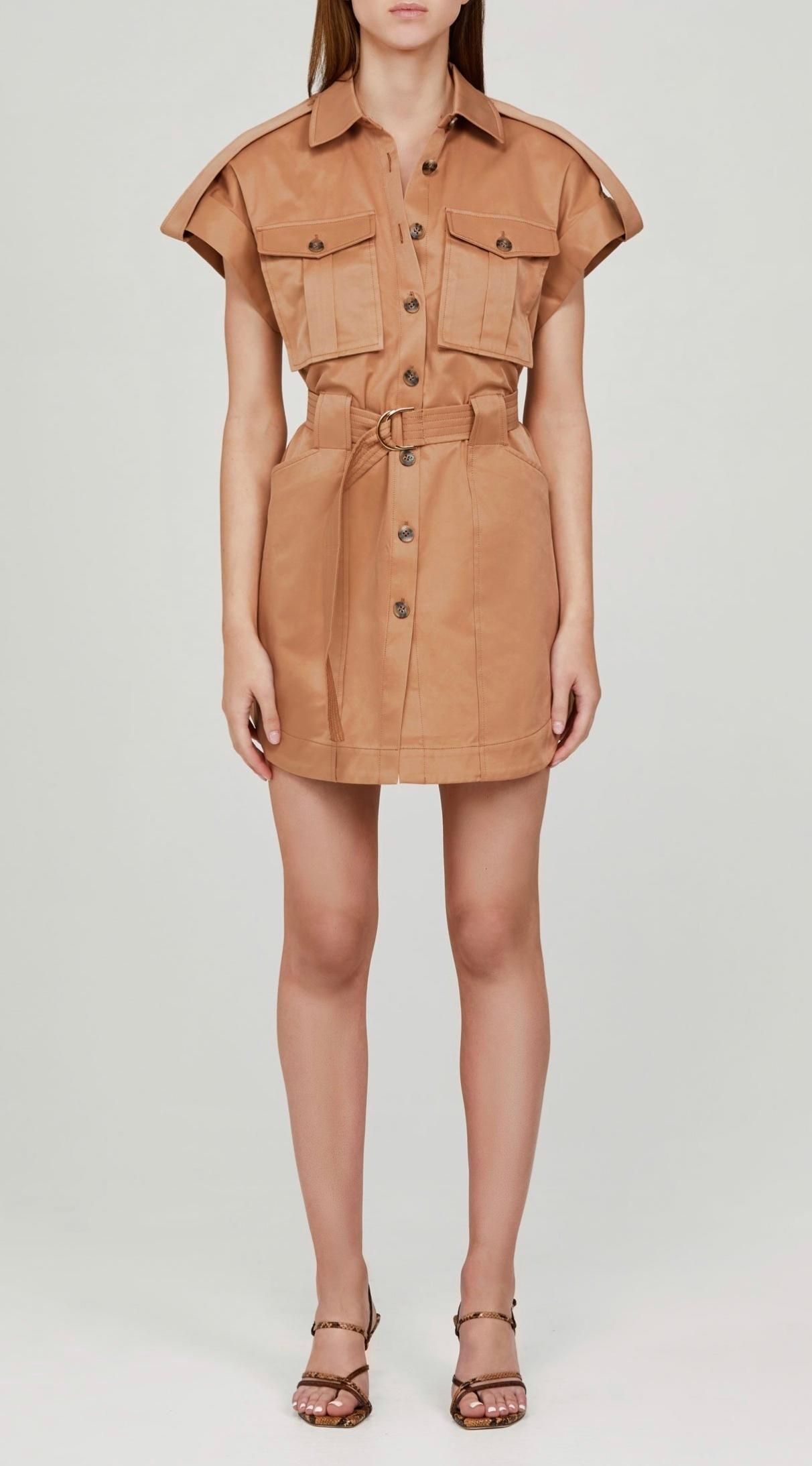 acler delton shirt dress Acler Delton Shirt Dress size 12
