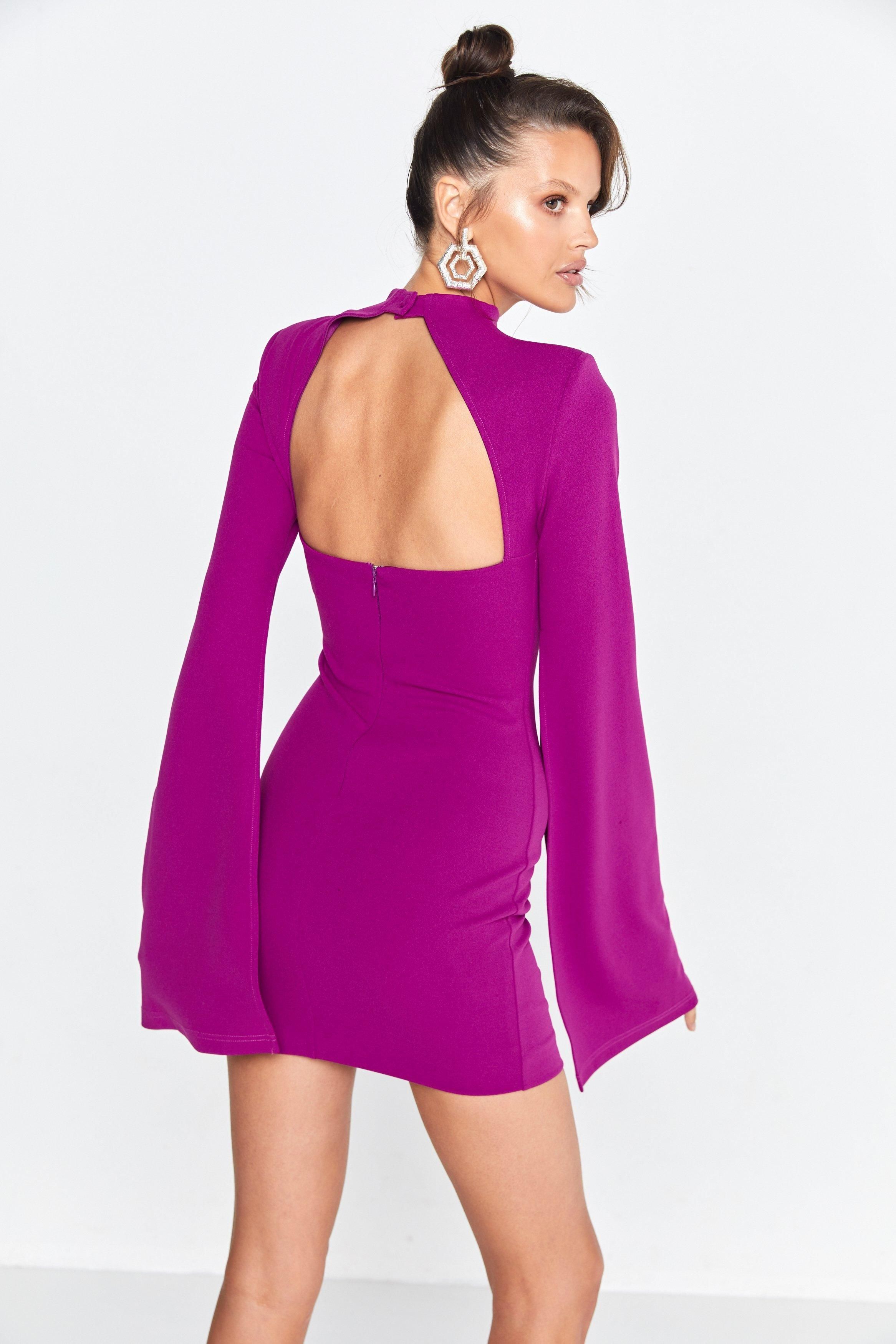 green emerald velvet dress Ombre Cape Gown