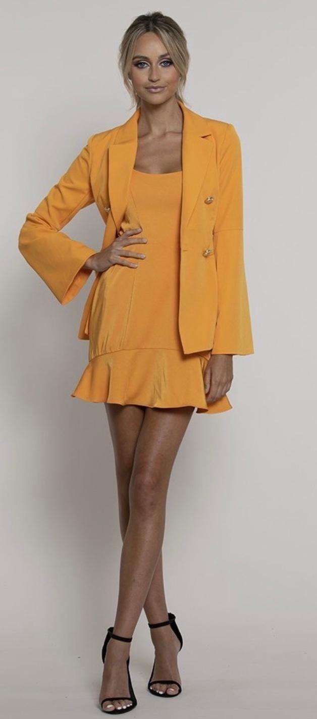 mini white dress with feathers STAUD, Albee Mini Dress in White, Size Large