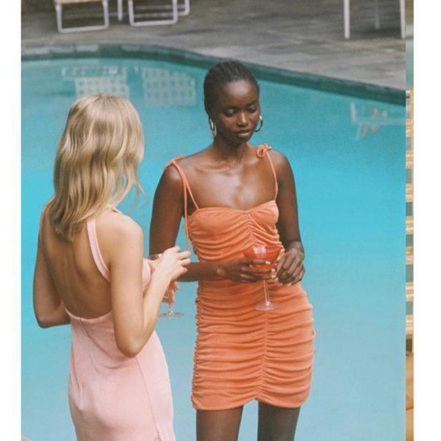 With Jéan | Dianna Dress in Maple | Size XS