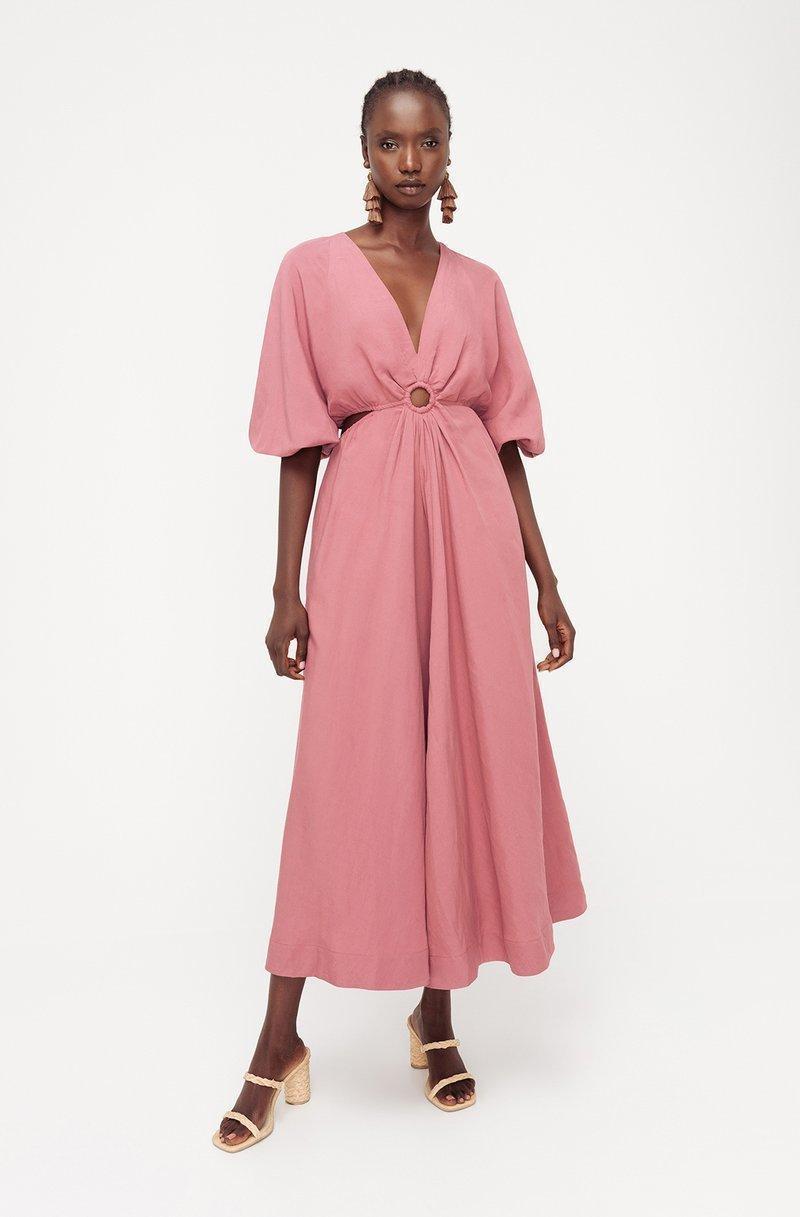 Sheike Arianna Maxi Dress Pink Size 10