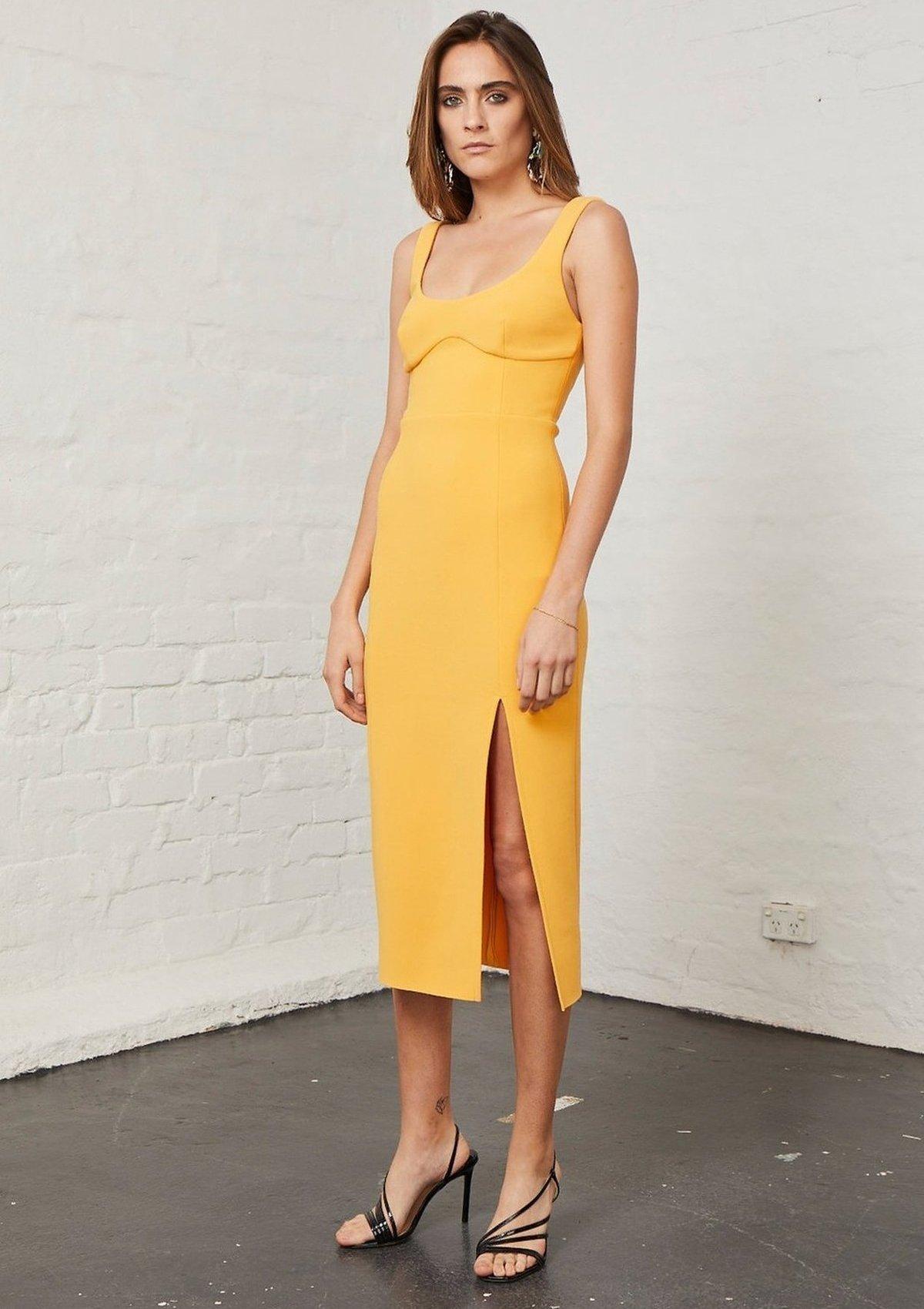 knee length dresses for ladies Alemais Diamond Dancer Midi dress // Size 10