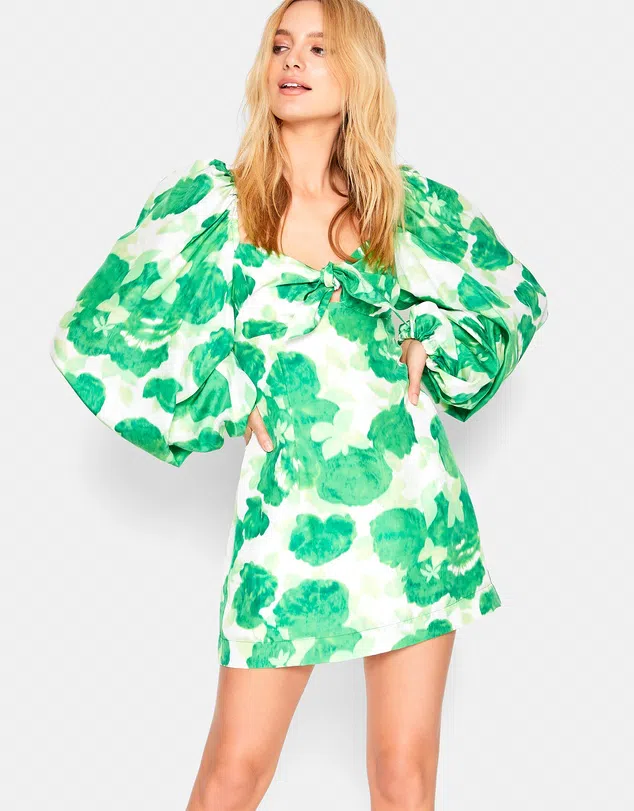alice mccall lover to lover dress green Mint Green Halterneck Amie Midi Dress main image 1