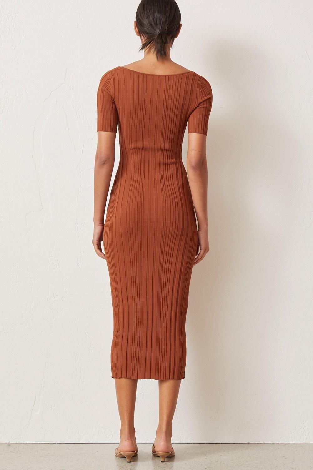 Bec And Bridge Toulouse Knit Midi Dress 