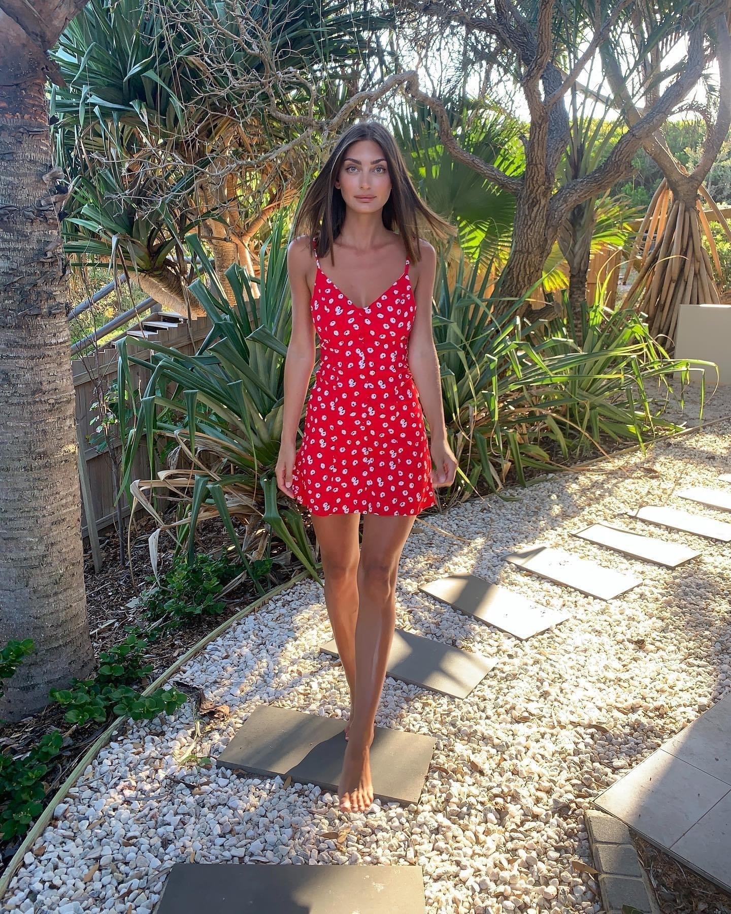 Kooka Ivy Button Mini Dress Red Size 6 | The Volte Kooka Ivy Button Mini Dress Red Size 6 | The Volte