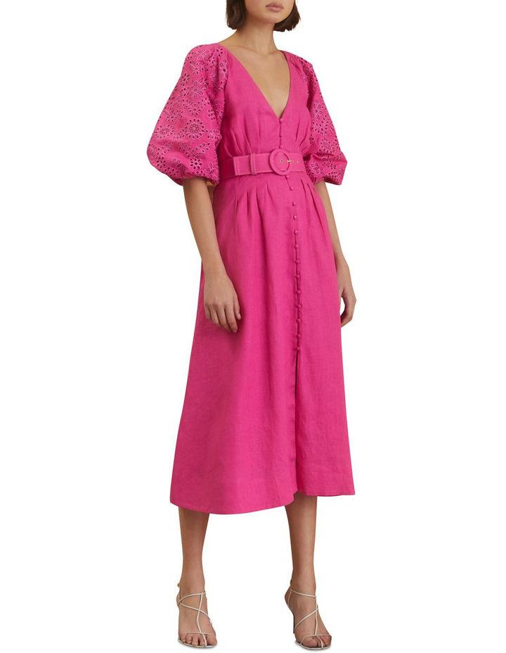 knee length dresses for ladies Leo Lin Maevis Midi Dress - Euphoria Print - Passion main image 0
