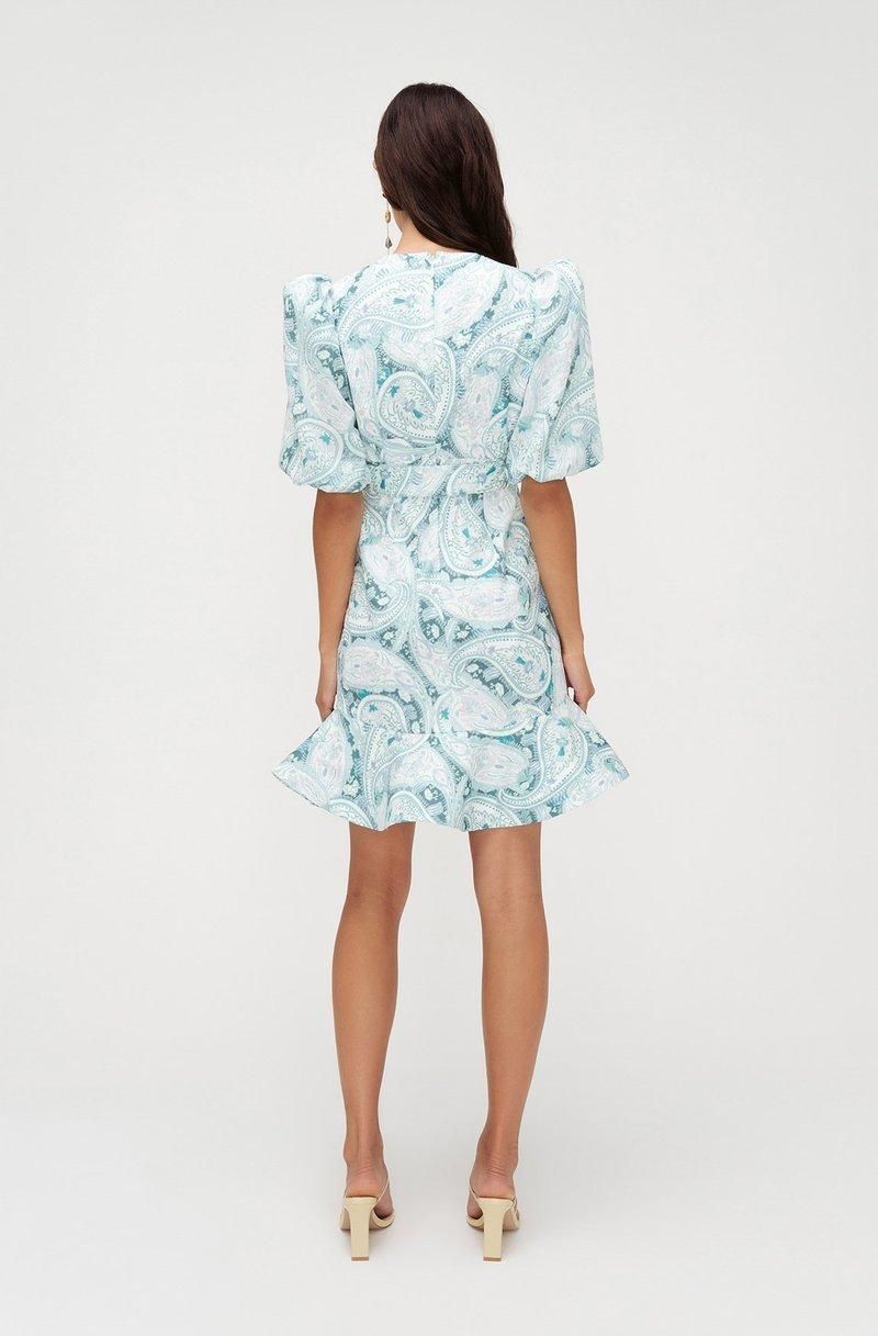 knee length dresses for ladies ADRIANA IVORY SATIN AND LACE MINI DRESS  Dress Rentals by Neish