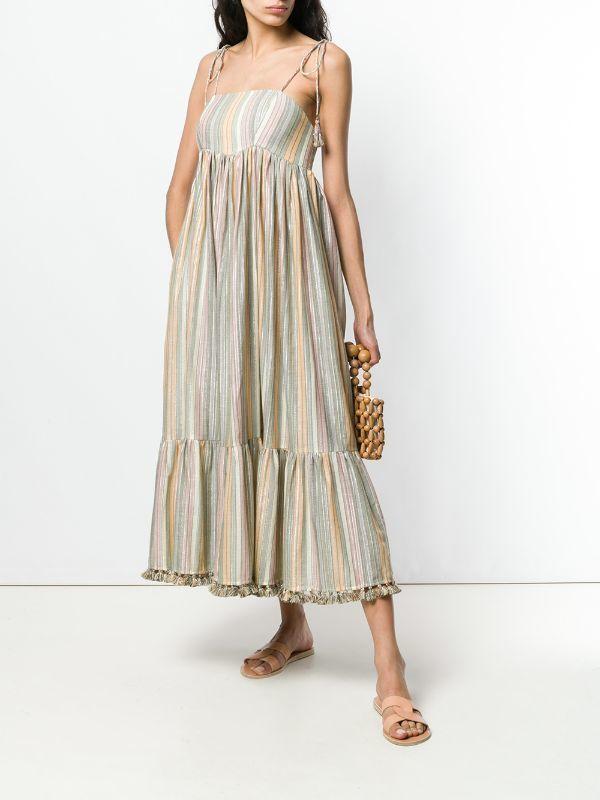 zimmermann rainbow dress