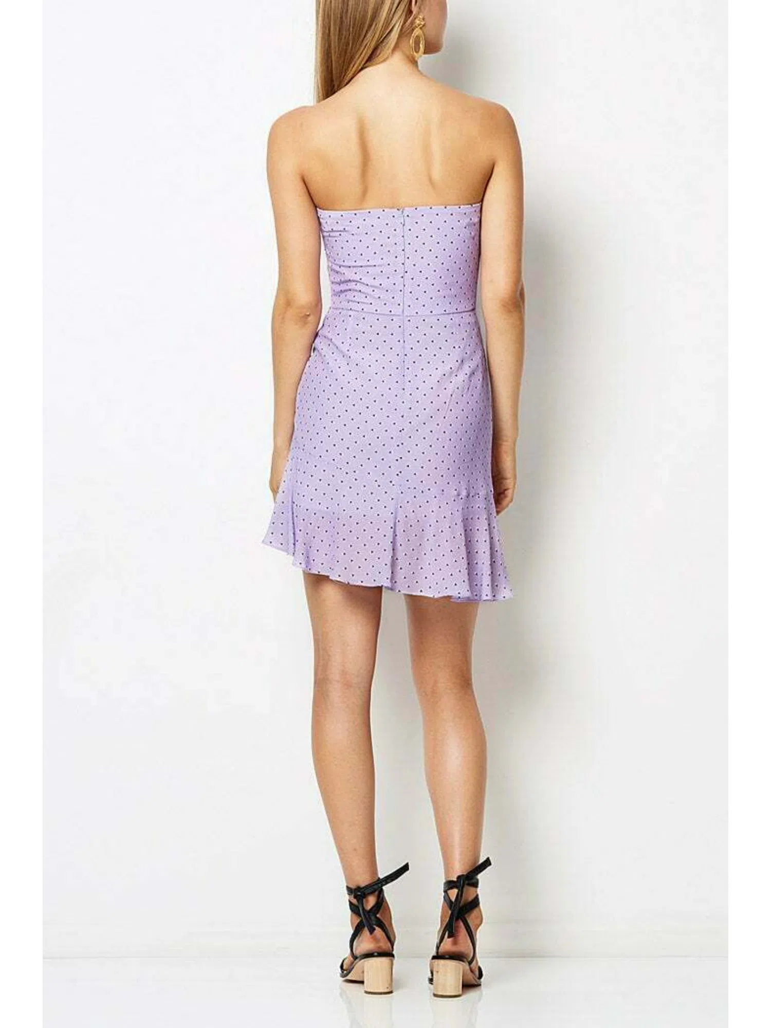 Manning Cartell Miami Heat Backless Dress Purple | The Volte