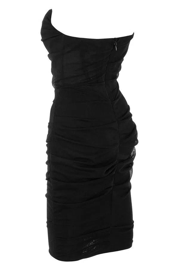 Bamba Swim Bounty Dress | Black | Size Small | The Volte