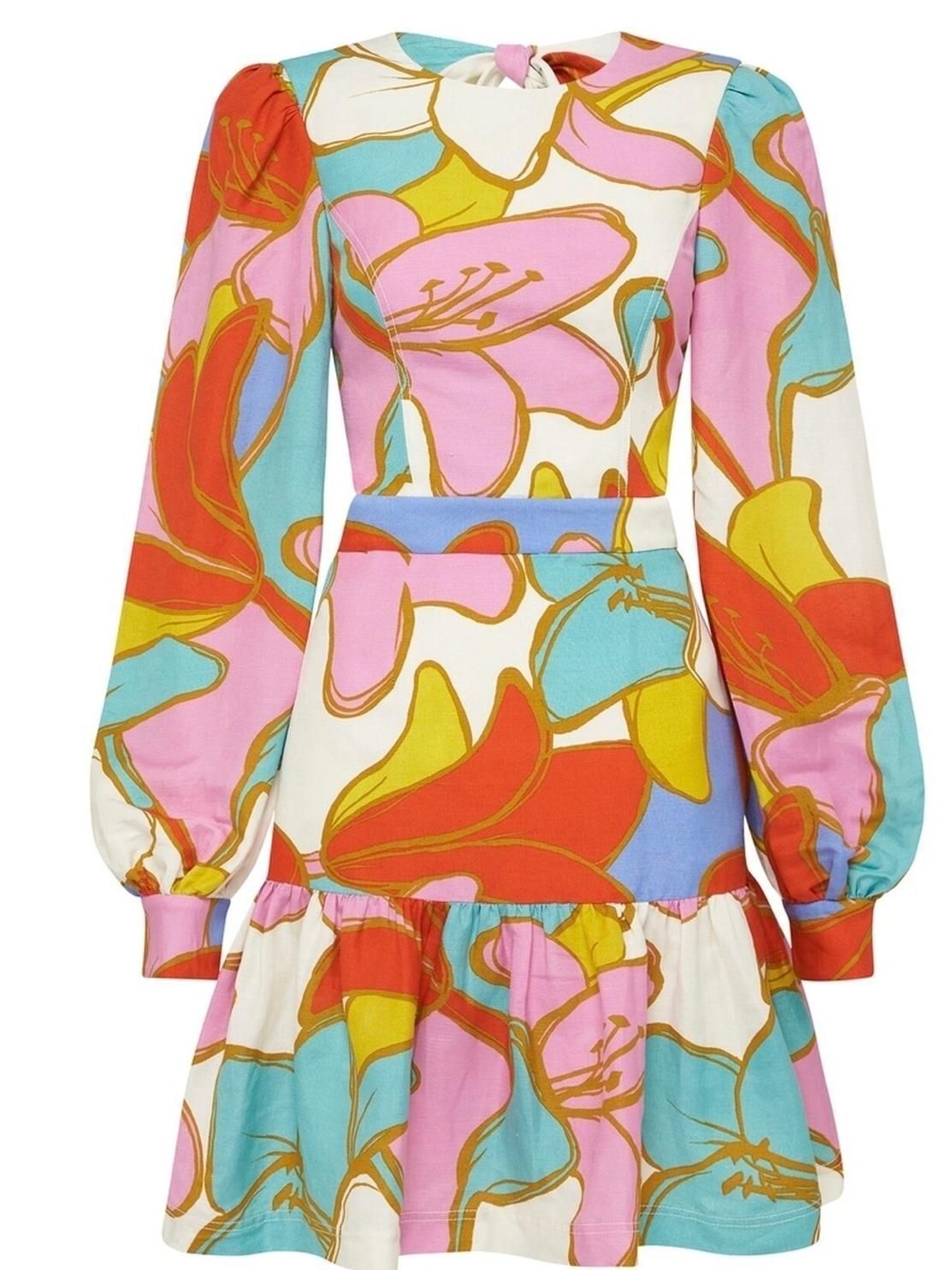 Rebecca Vallance Tirano Long Sleeve Mini