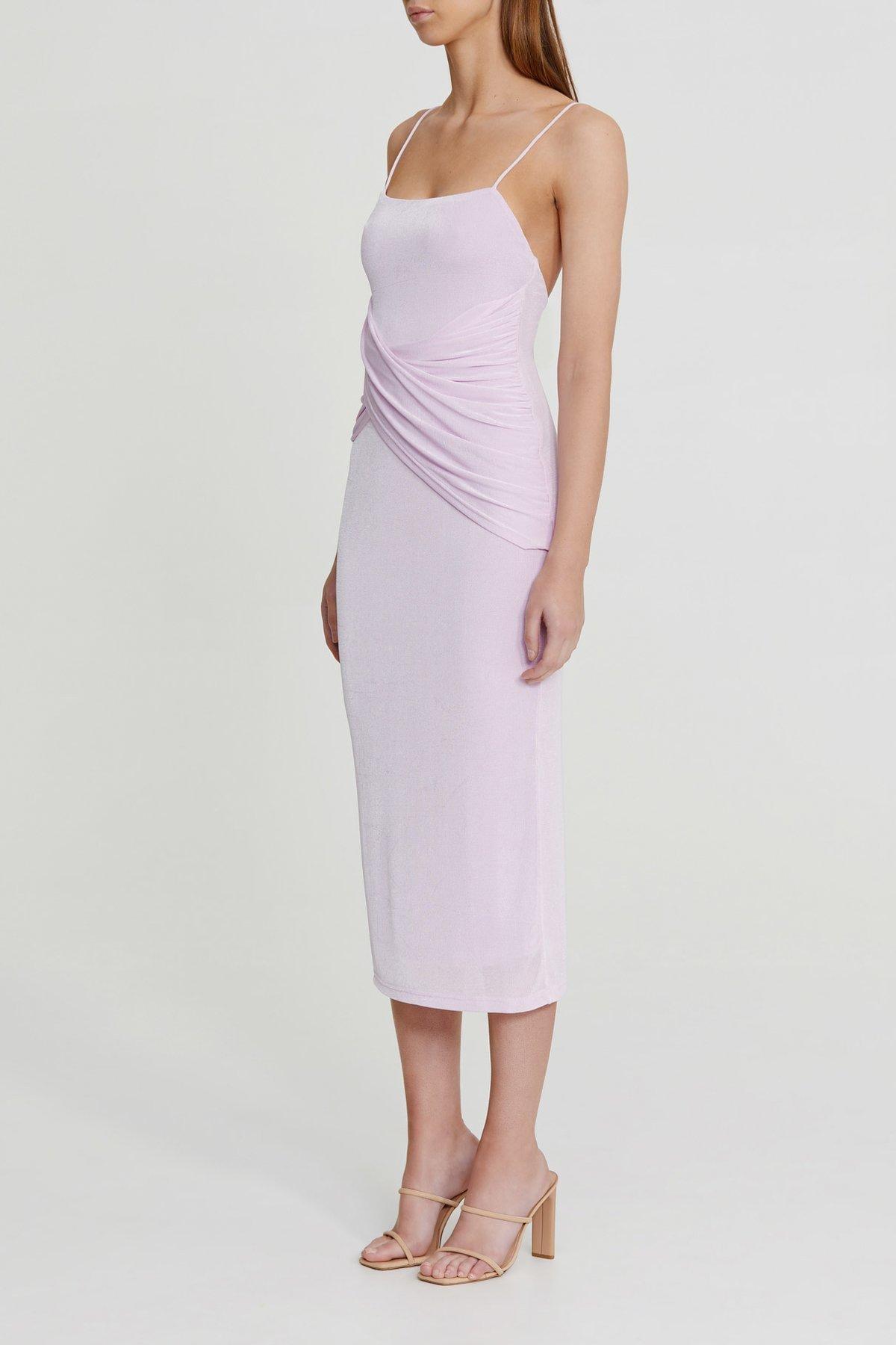 Manning Cartell Miami Heat Backless Dress Purple