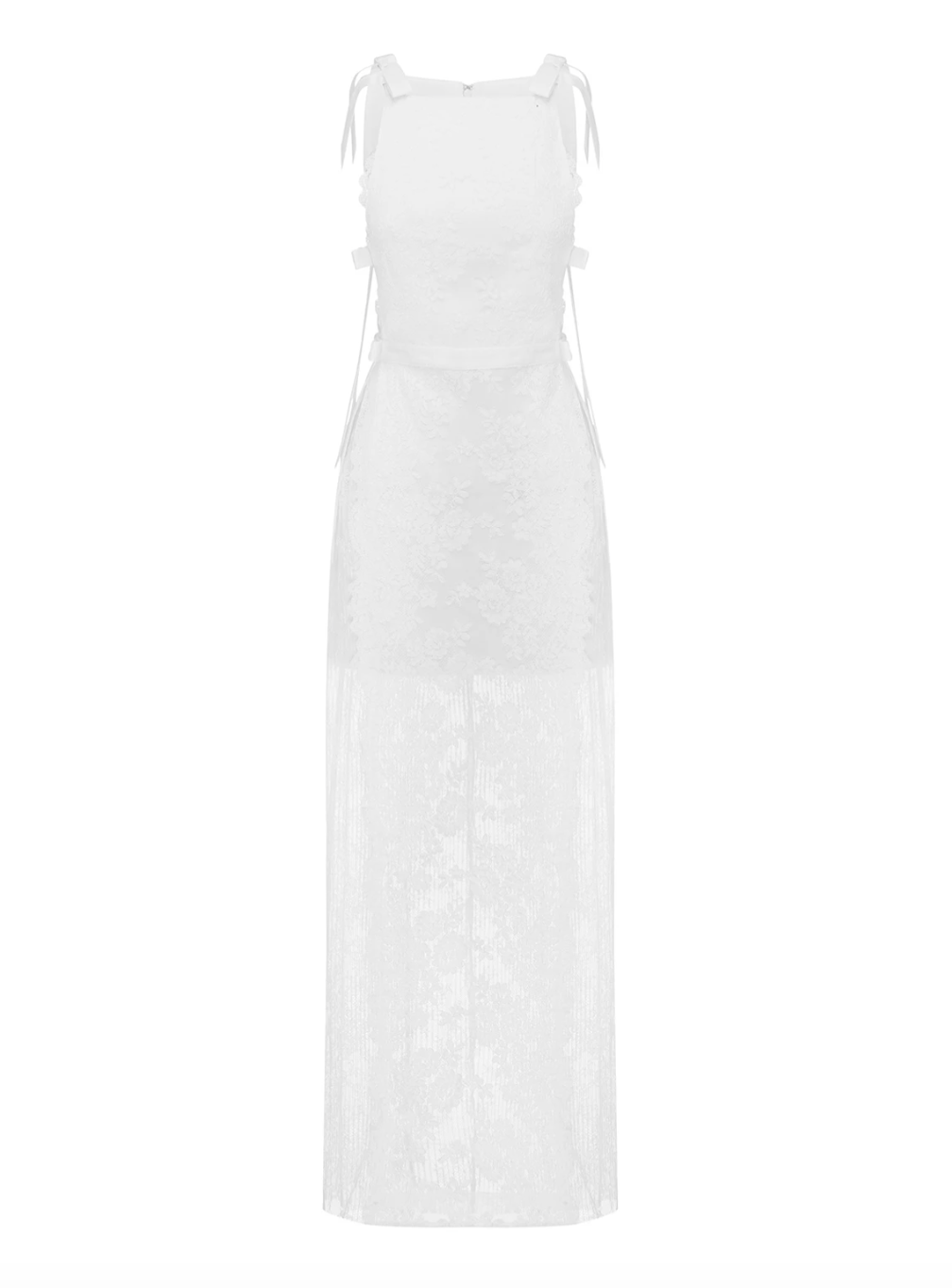 aje severine smock midi dress Aje Severine Sleeveless Midi Dress by Aje