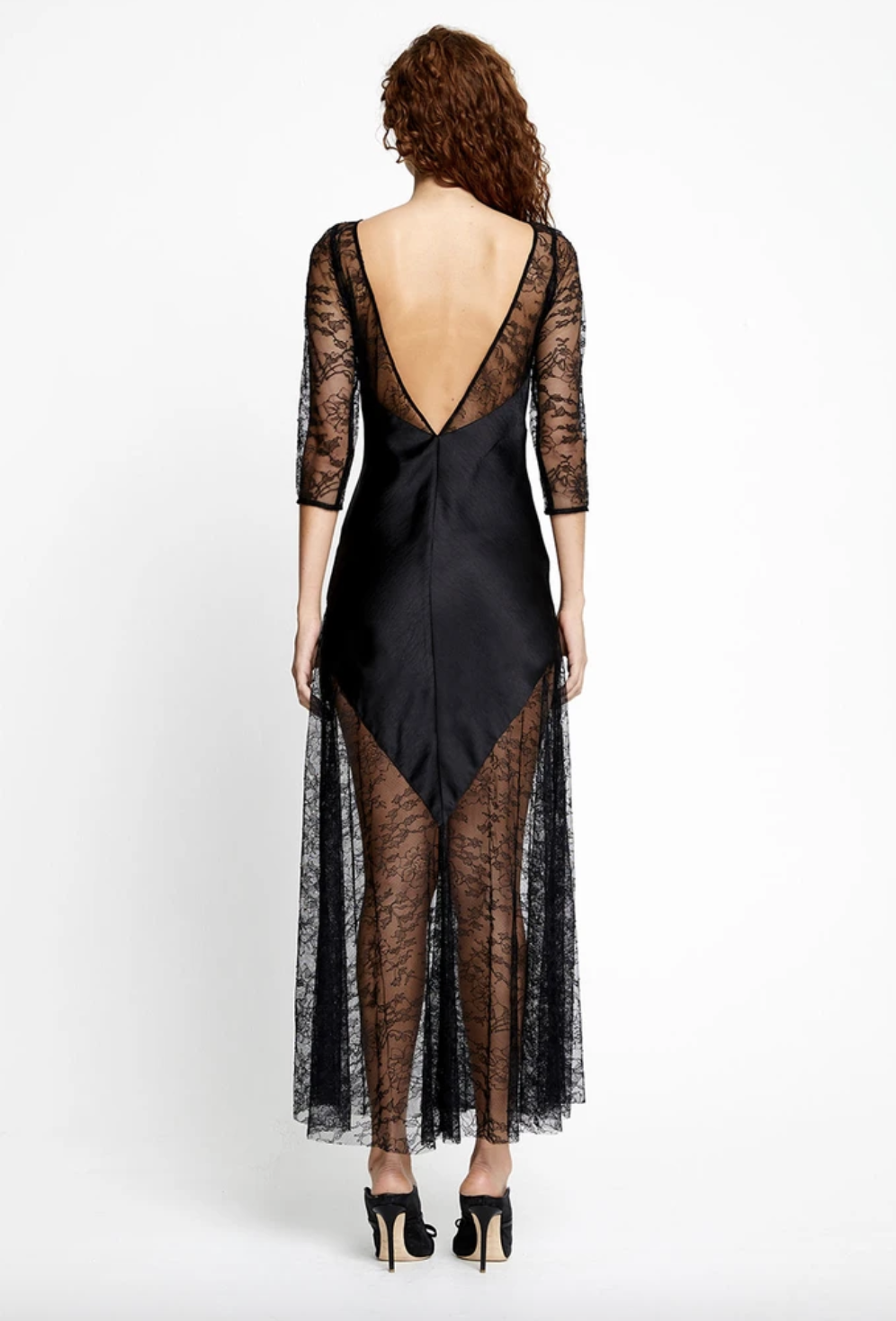 Dion Lee Viscose Pierced Jersey in Black Size 8 | The Volte
