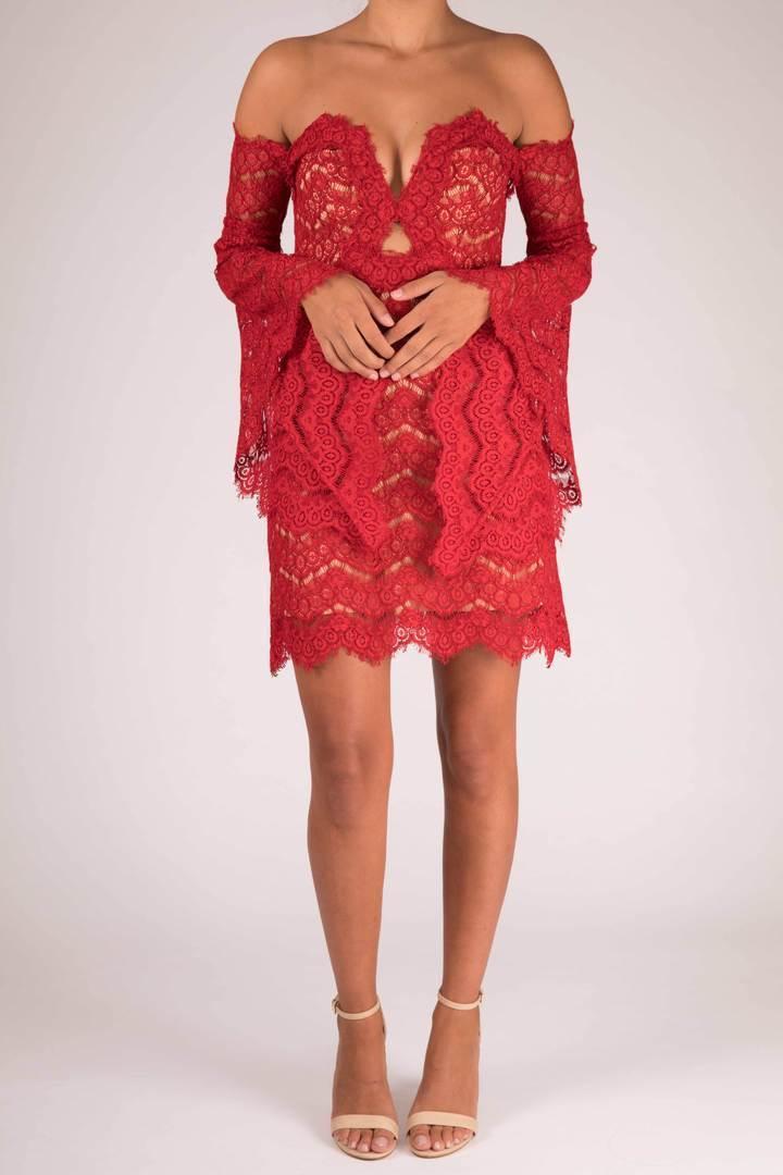 Thurley Love Lost Dress Red Size The Volte