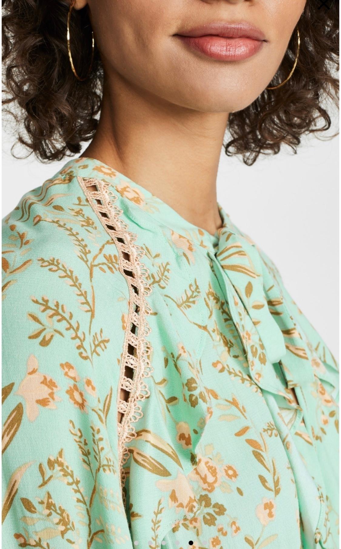 Reiss Micah Satin Drape Tuck Midi Dress In Green Size AU 10 | The Volte Reiss Micah Satin Drape Tuck Midi Dress In Green Size AU 10 | The Volte