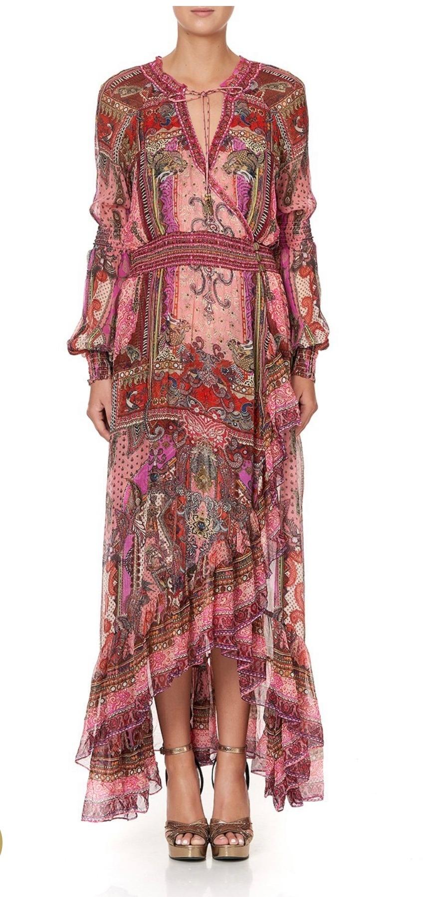 Zimmermann High Tide Midi Shirt Dress Odyssey PrintSize 4 / Au 16 | The  Volte