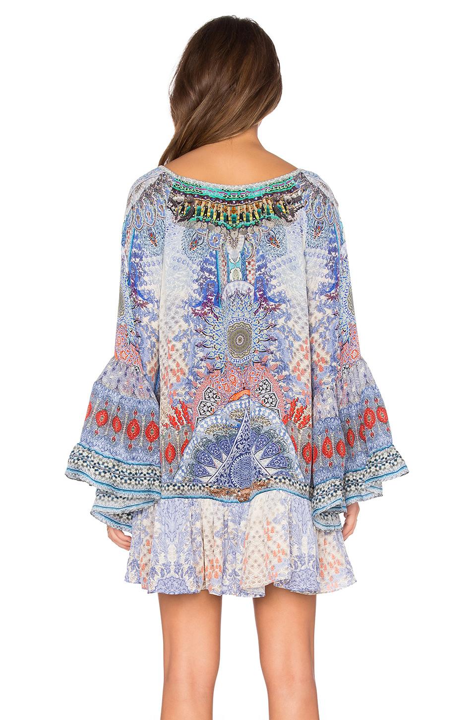 Camilla 'Concubine' A Line Frill Dress Size 2 (12) | The Volte