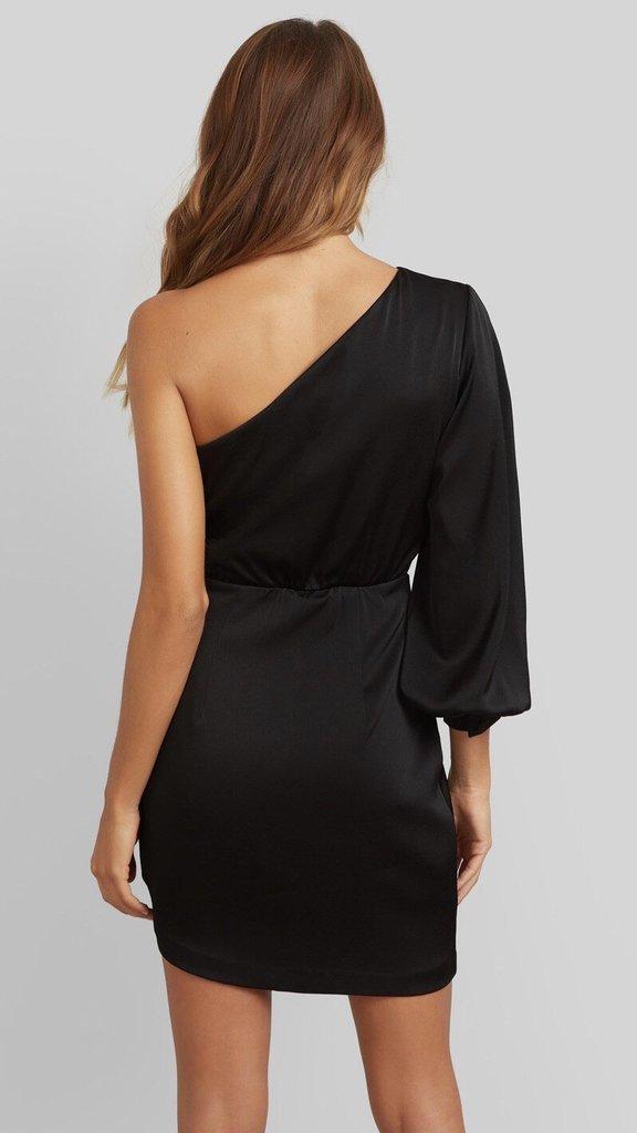 kookai vangeline dress black