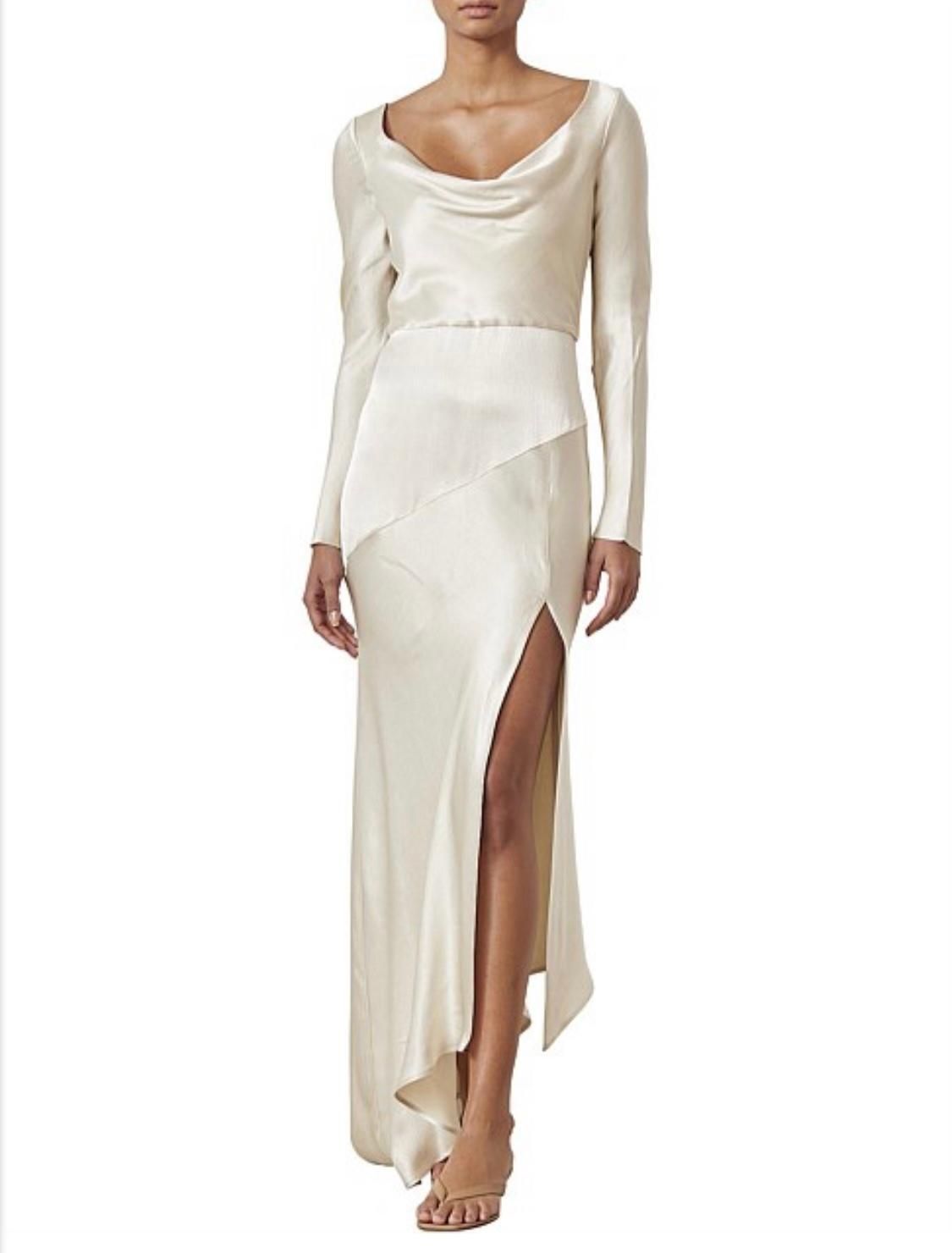 Bec \u0026 Bridge - Oyster Dress Cream - Size 6