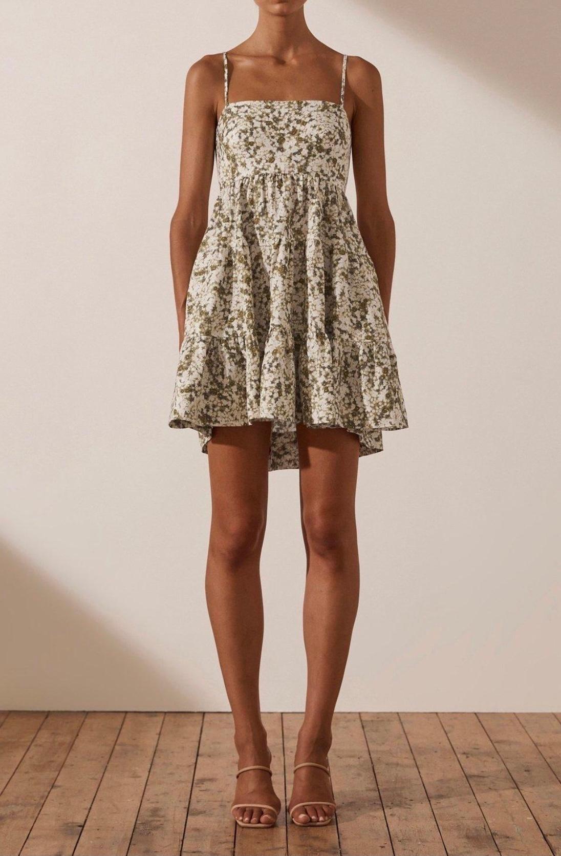 Shona Joy Suzette Linen Dress Size 8 | The Volte