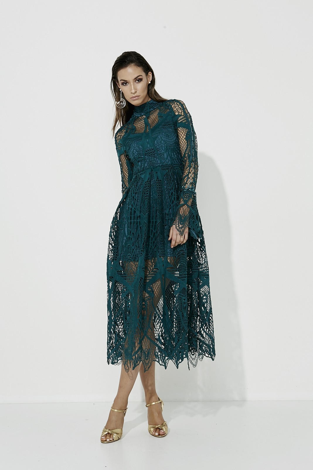 Melani The Label Leoni Gown Green Size M / AU 10 | The Volte Melani The Label Leoni Gown Green Size M / AU 10 | The Volte