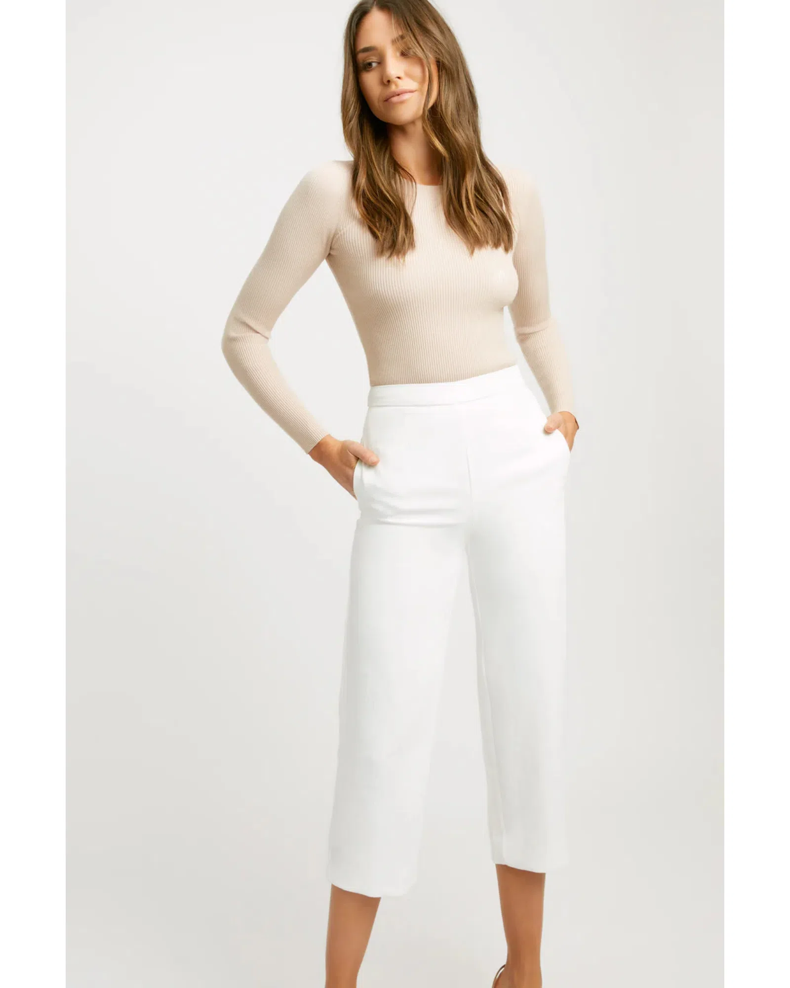 Kookaï Oyster Pants White Size AU The Volte