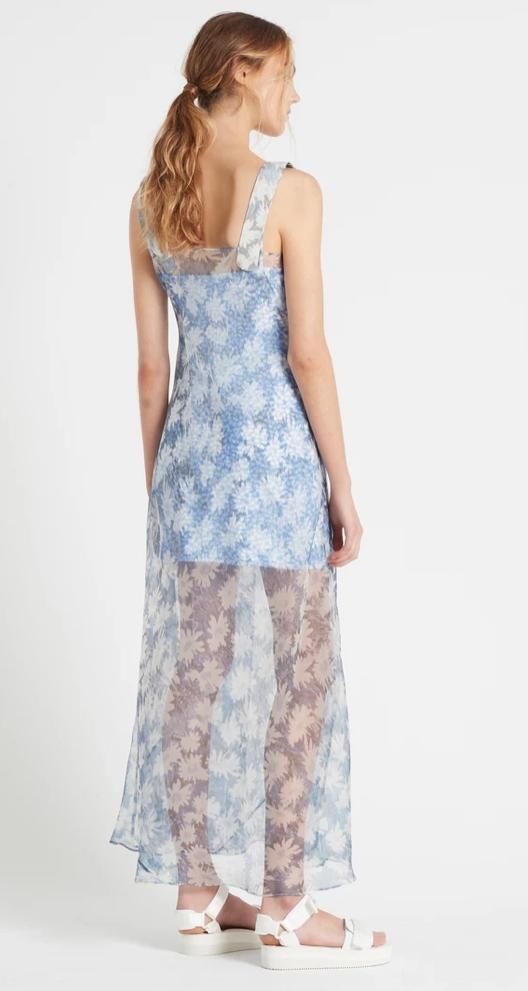 Sir the label Anais maxi dress blue 