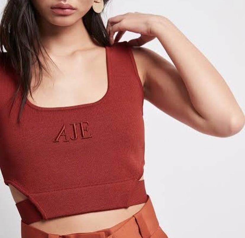 aje crepe knit