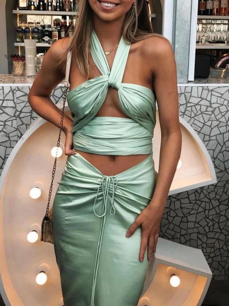 With Jean Naomi Set - Small - Mint Green