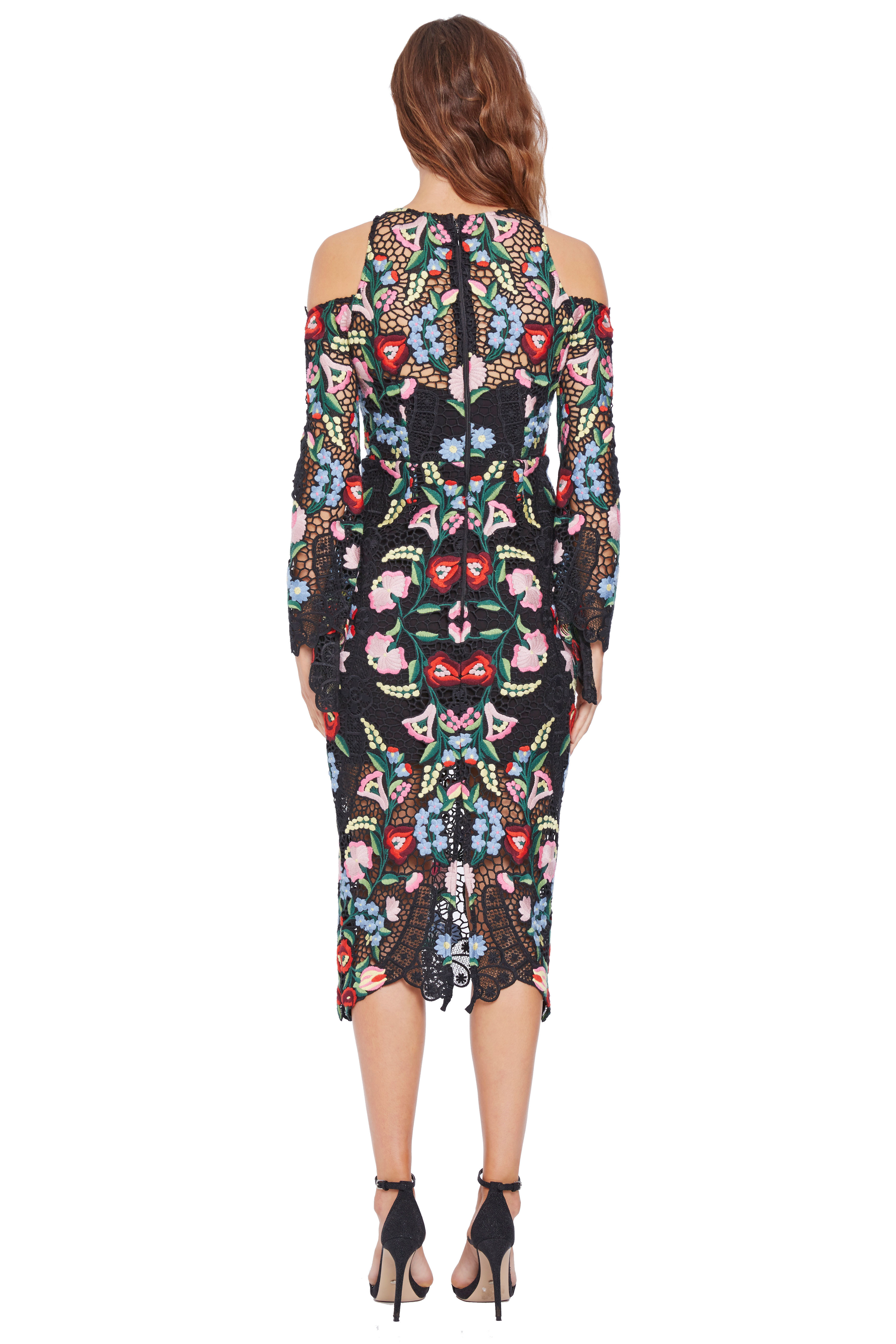 thurley carnival midi dress