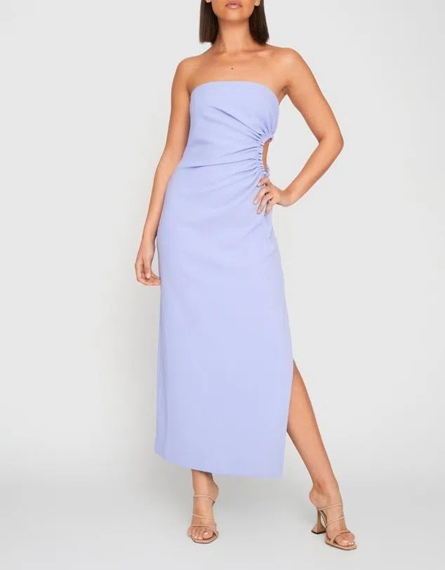 buttercup embroidered maxi dress in purple kristin Buttercup Embroidered Maxi Dress in Purple – Bella Galvan