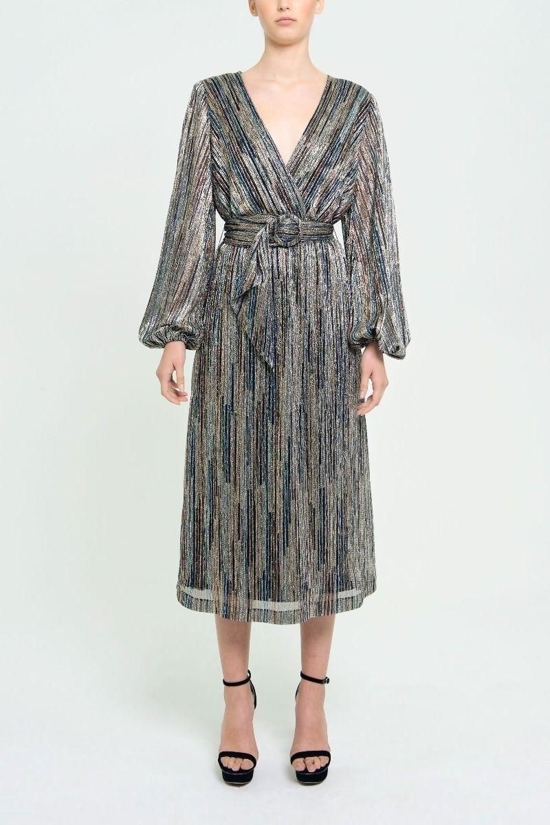 Rebecca Vallance Bellagio Dress Gold 