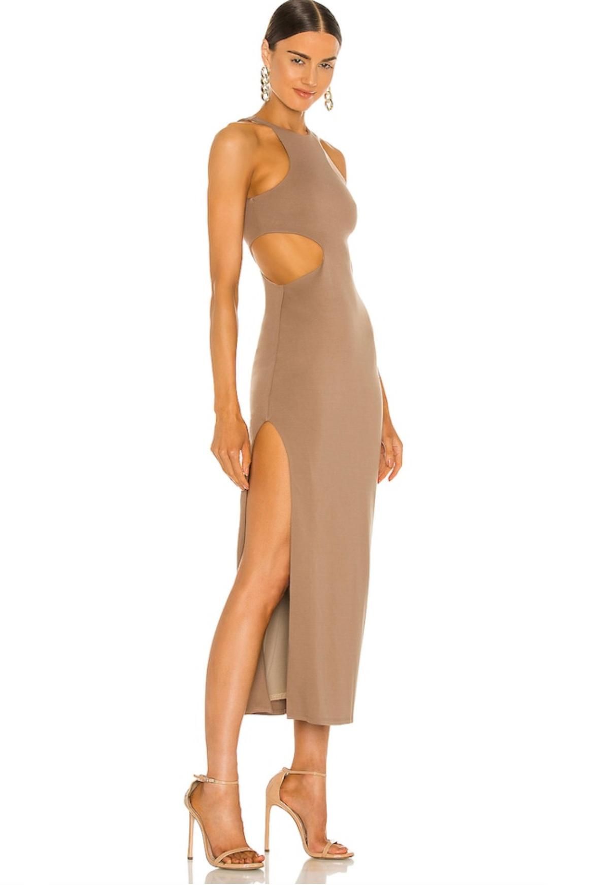 bec and bridge miranda knit dress Bec & Bridge Miranda Knit Maxi Dress in Chocolate