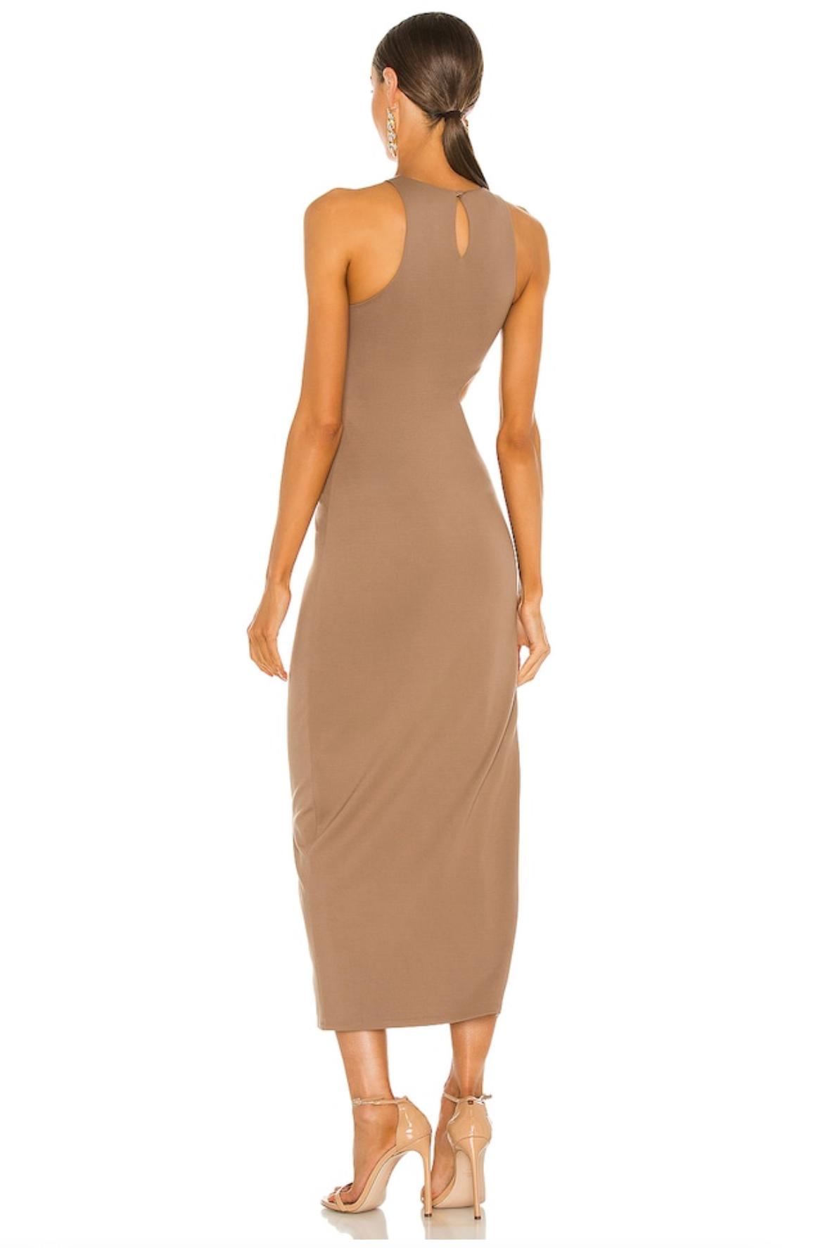 Bec & Bridge Miranda Knit Dress Beige Size 6 | The Volte