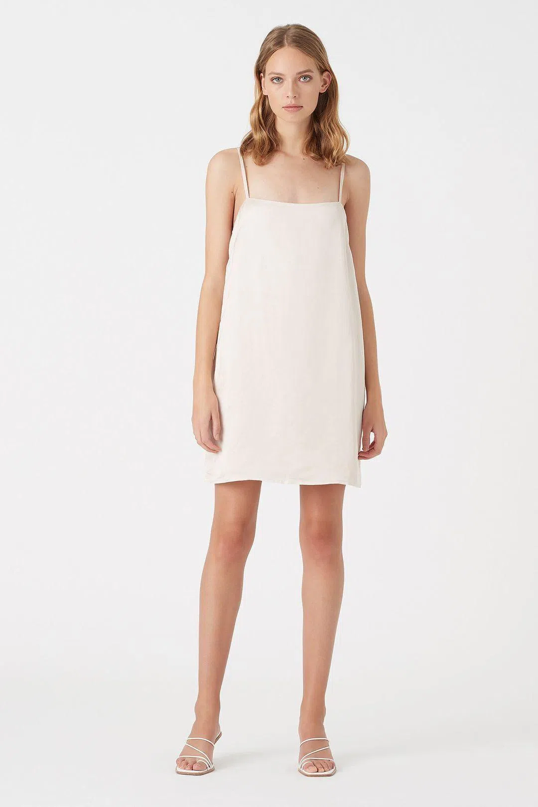 Aje Mimosa Easton Slip Mini Dress Blush Size The Volte