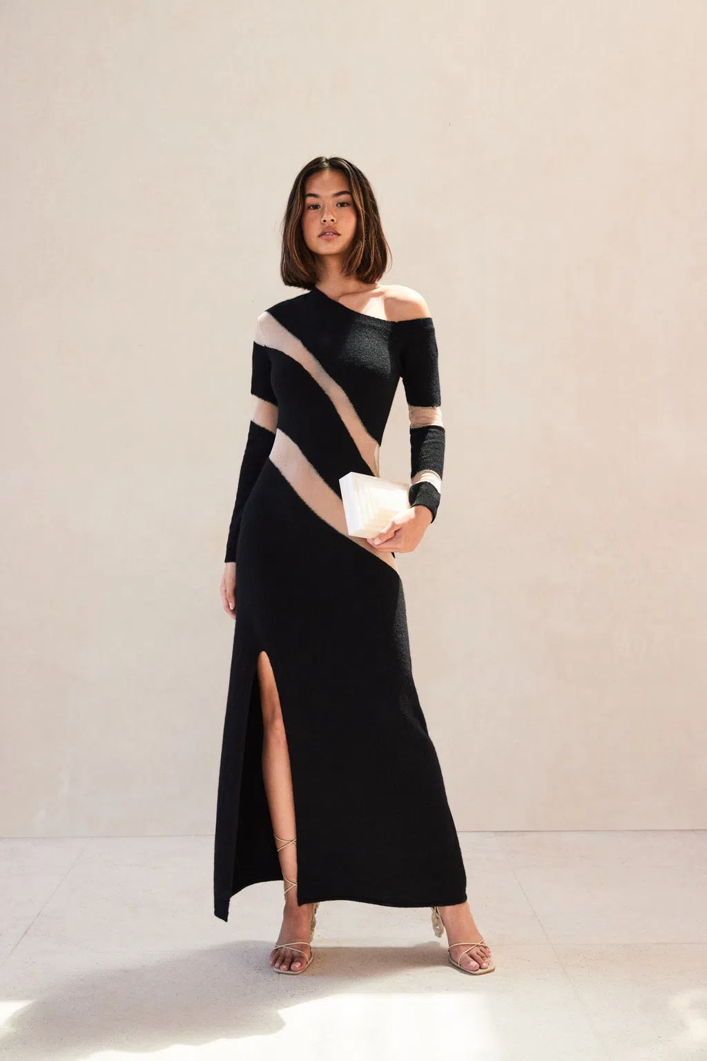 Cult Gaia Nessa Knit Dress Black Size 8 | The Volte
